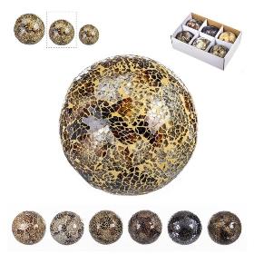 BOLA MOSAICO TERRACOTA MEDIANA 8 CM SURT
