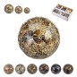 BOLA MOSAICO TERRACOTA MEDIANA 8 CM SURT
