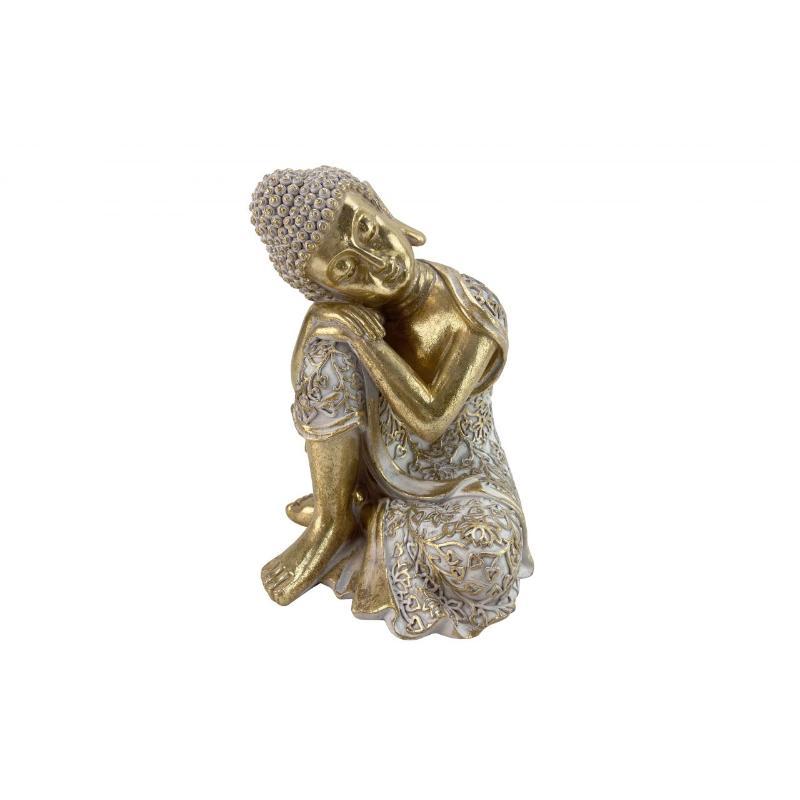 BUDA DECORADO POLIRESINA 16X14X21 CM.