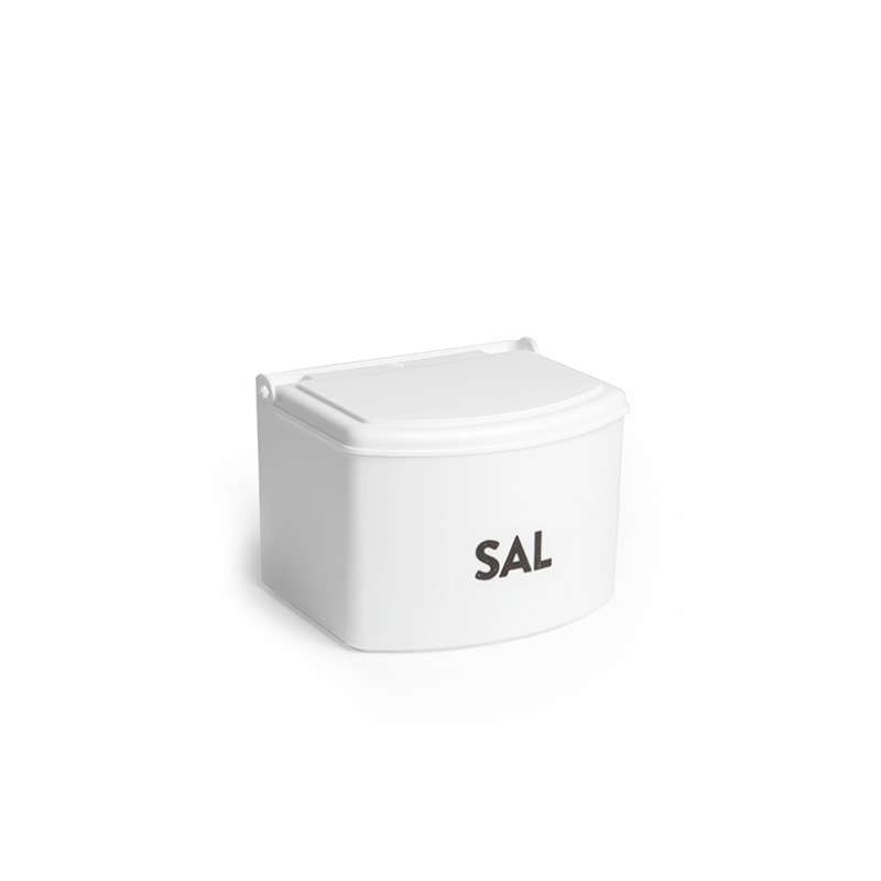 SALERO CON TAPA PP BLANCO                         