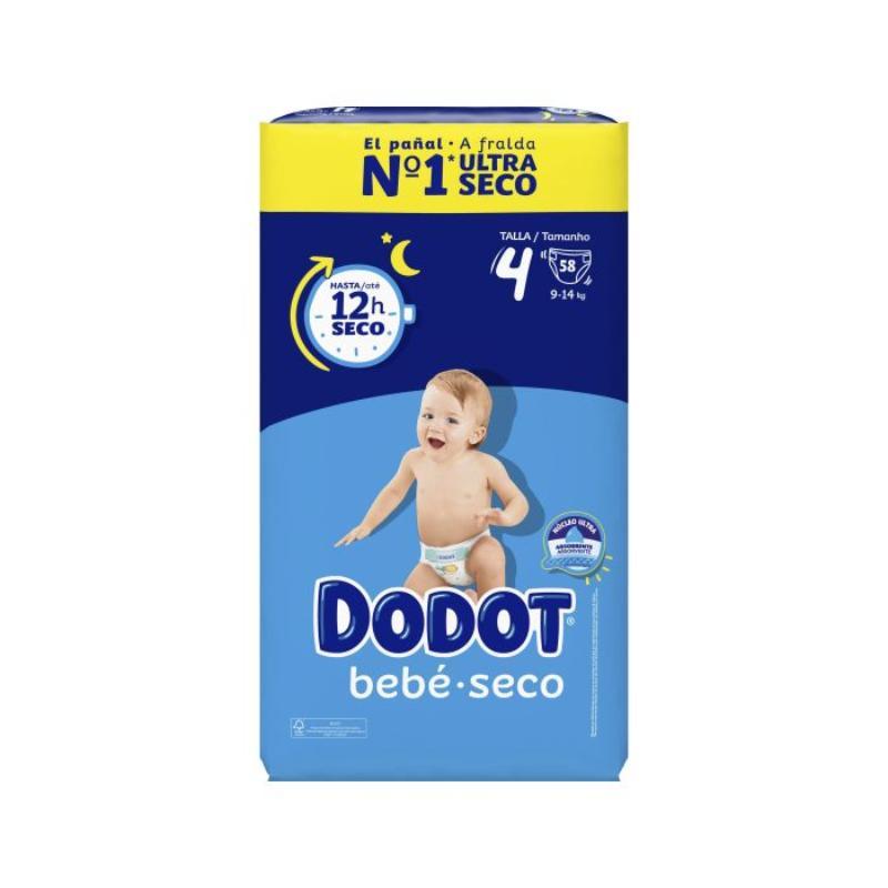 DODOT BEBE SECO T-4 9-14 KG 58 UDS