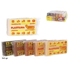 PLASTILINA 50 G SURT MULITCULTURAL
