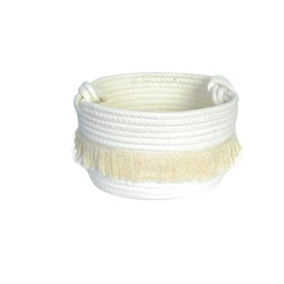 CESTO CUERDA FLECOS 25*15 CM
