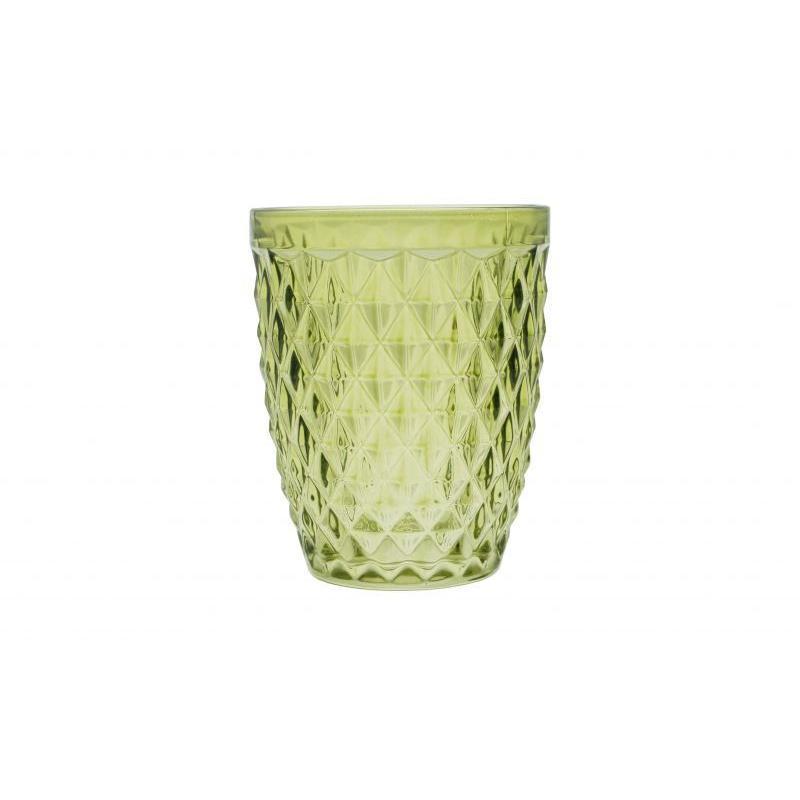 VASO CRISTAL VERDE 270 ML