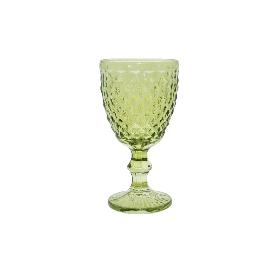 COPA CRISTAL VERDE VINO 320 ML