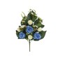 CONJUNTO ROSA INGLESA X12-56 CM AZUL