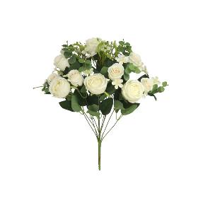 RAMO ROSAS METZ X13-52 CM BLANCO