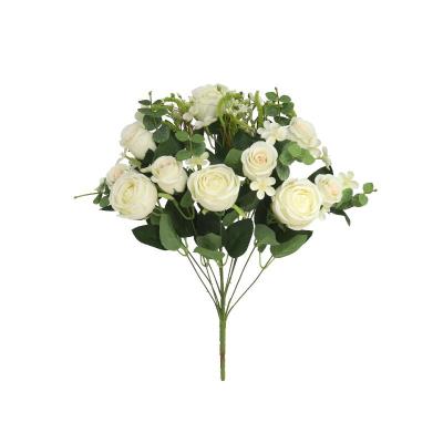 RAMO ROSAS METZ X13-52 CM BLANCO