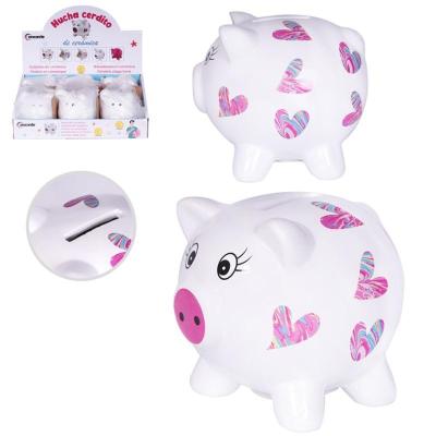 HUCHA CERDITO LOVE CERAMICA