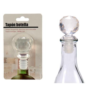 TAPON BOTELLA BOLA TRANSPARENTE