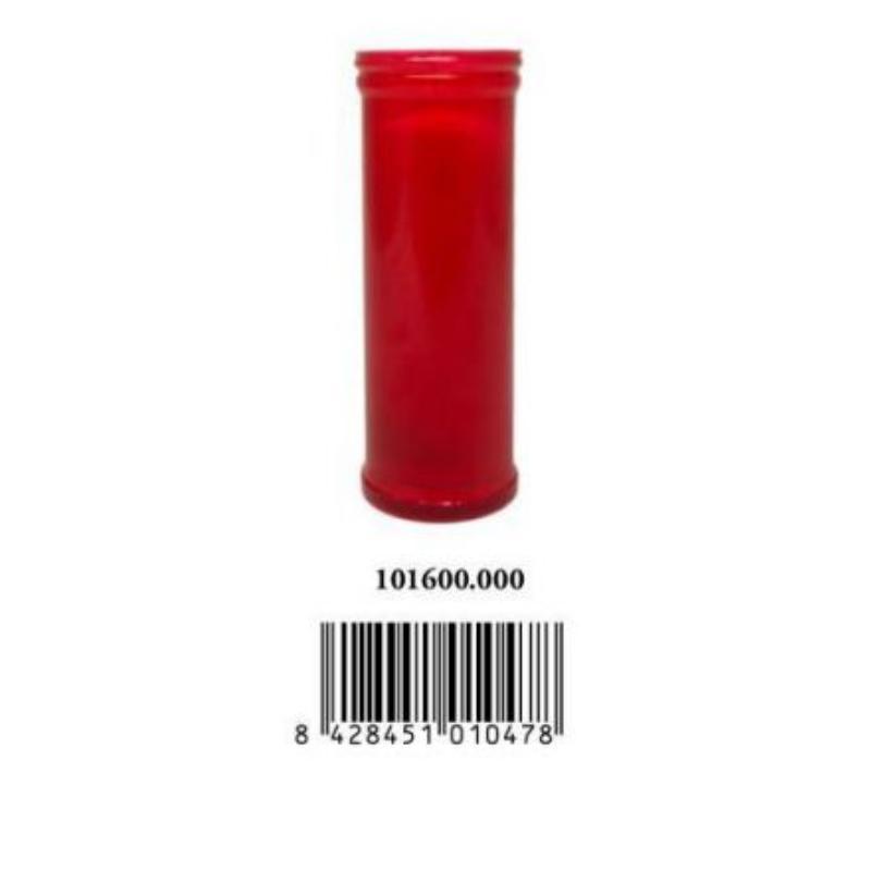 VELON VOTIVO 165X55 ROJO