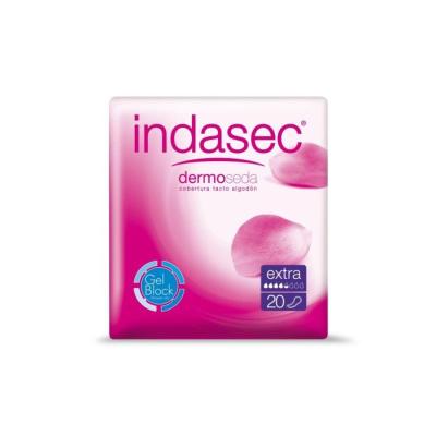 INDASEC COMPRESA INCONTINENCIA EXTRA 20 UD DERMO SEDA