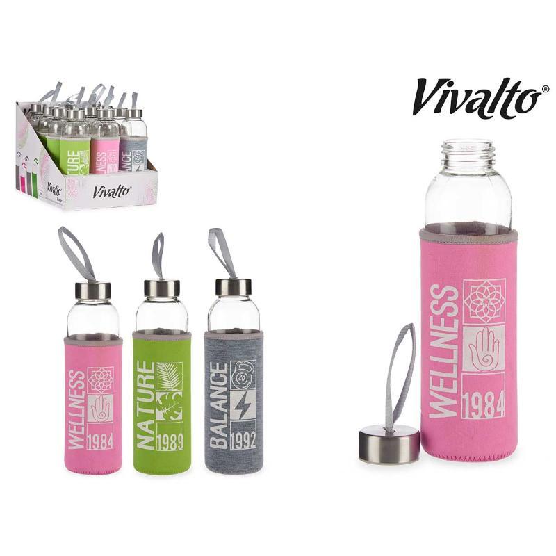 BOTELLA NEOPRENO CRISTAL COLOR 1989 500ML SURT