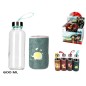 BOTELLA C/FUNDA SAMMY 4 SURT 600 ML