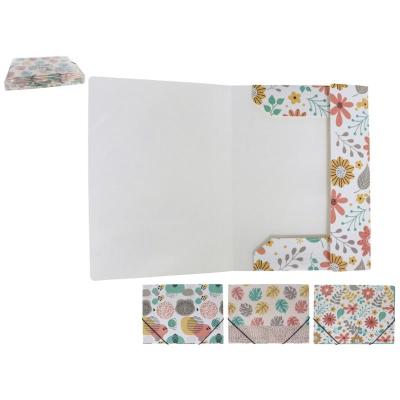 CARPETA SOLAPAS A4 GOMAS PARTY 3 STD