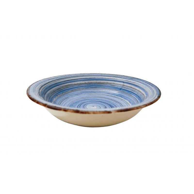 PLATO 21 CM AZUL