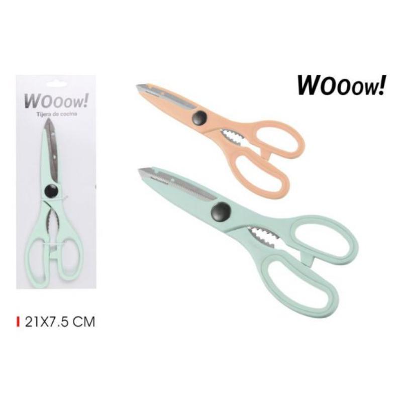 TIJERA DE COCINA COLORES WOOOW