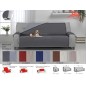 EDRED. PROTECTOR SOFA 2 PLAZAS BURDEOS            