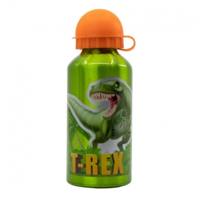 BOTELLA ALUMINIO PEQUEÑA 400 ML DINOSAURI STOR