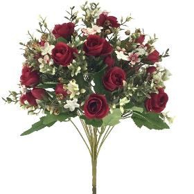 BOUQUET ROSAS MINIS ROJO