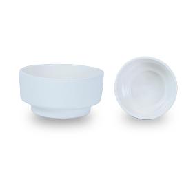 TARRINA BLANCA 17 CM.