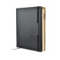 FUNDA AGENDA WIRE-O 24DP NEGRO