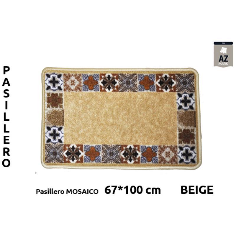 PASILL TERM MOSAICO 67X100 CM BEIGE