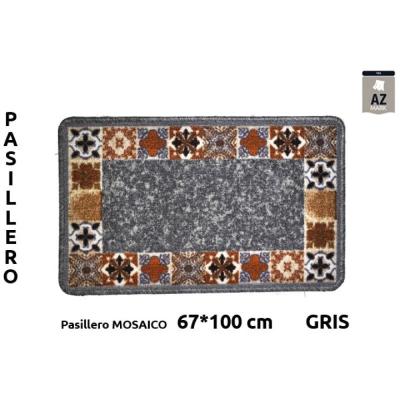 PASILL TERM MOSAICO 67X100 CM GRIS