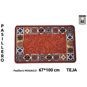 PASILL TERM MOSAICO 67X100 CM TEJA