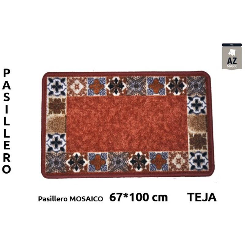 PASILL TERM MOSAICO 67X100 CM TEJA