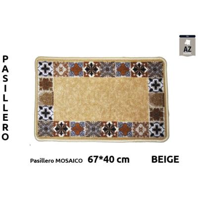 PASILL TERM MOSAICO 40X67 CM BEIGE