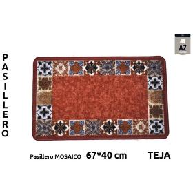 PASILL TERM MOSAICO 40X67 CM TEJA