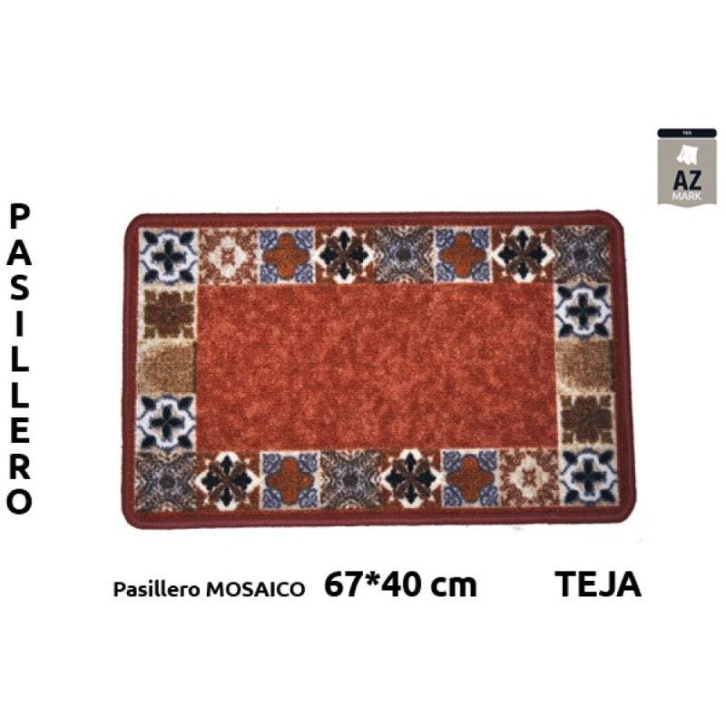 PASILL TERM MOSAICO 40X67 CM TEJA