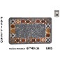 PASILL TERM MOSAICO 40X67 CM GRIS