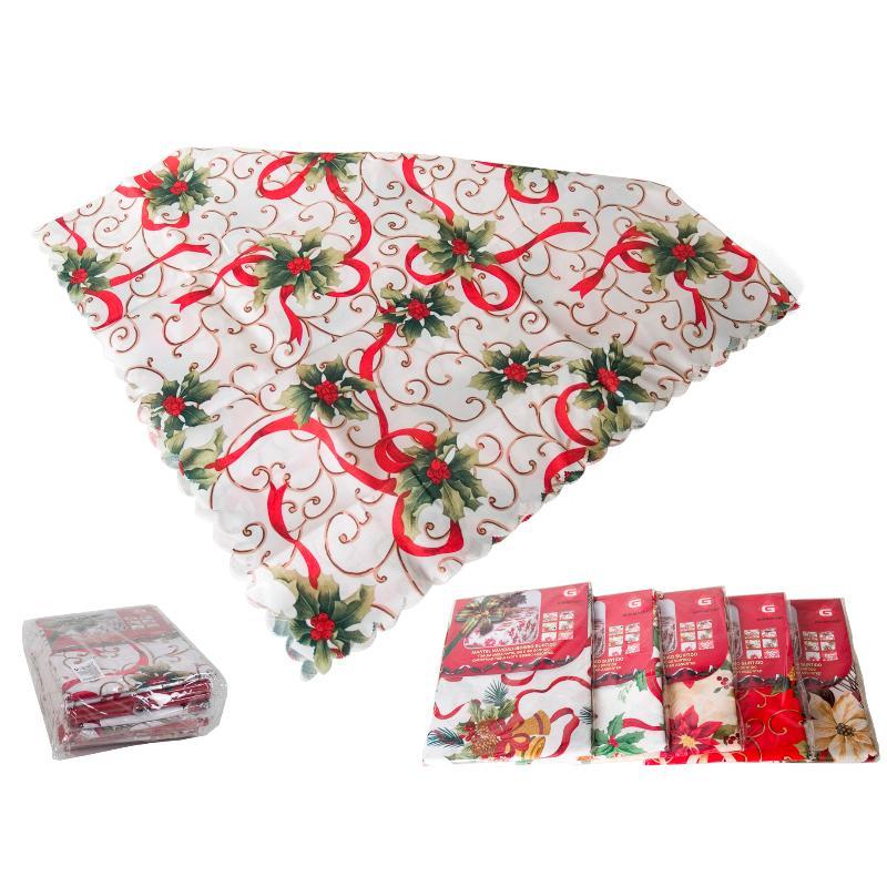 MANTEL NAVIDAD 150X160 CM. SURTIDOS
