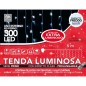 CORTINA 300 LED BLANCO CON FLASH EXTENSIBLE AL AIRE LIBRE 5X1 M
