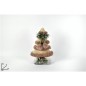 ARBOL DE NAVIDAD C/PELO ROSA 30 CM