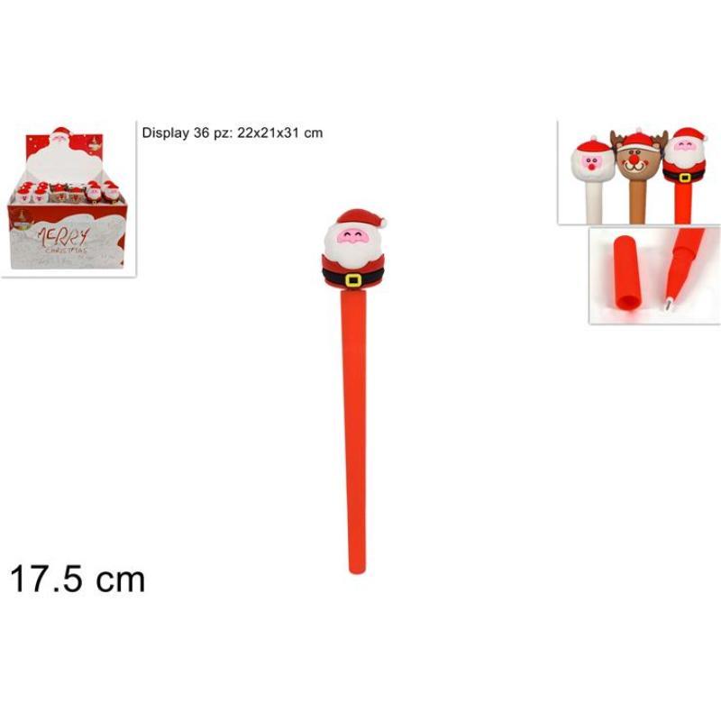 PLUMA C/TEMA DE NAVIDAD