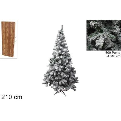 ARBOL DE NAVIDAD SNOW ECO 210 CM 600 PUNTAS