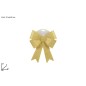 LAZO 21X27 CM DECORACIÓN DE BRILLO DE ORO