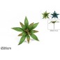 FLOR DE NAVIDAD 26 CM VERDE