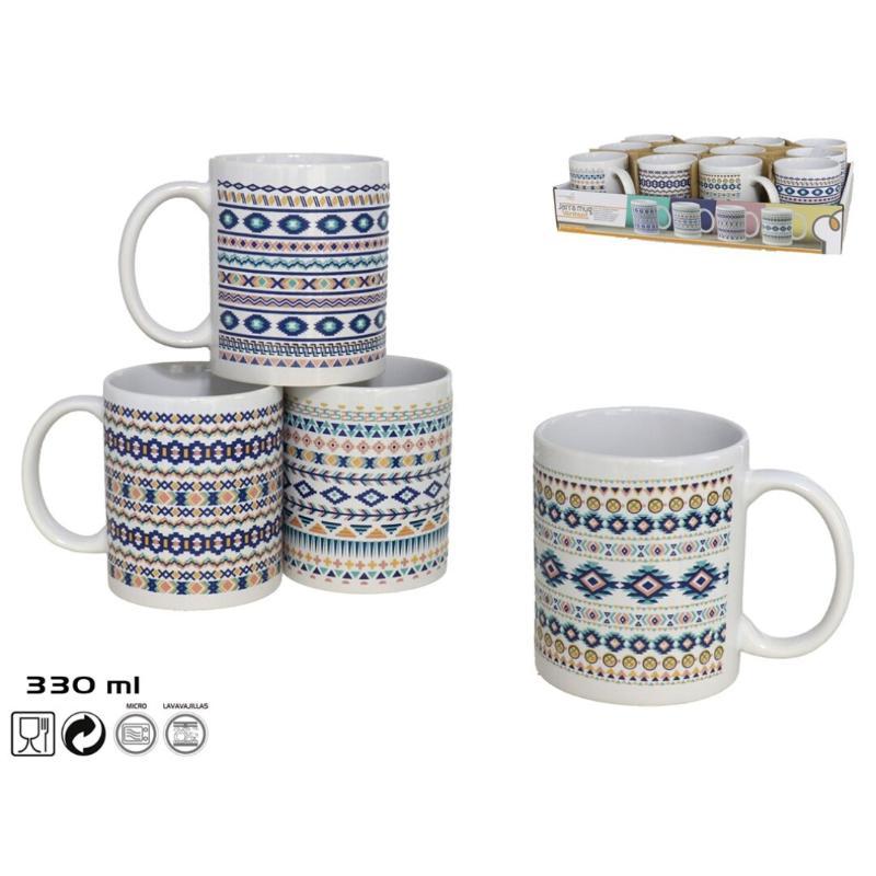 JARRA MUG 330 ML VERMONT 4 SURTD