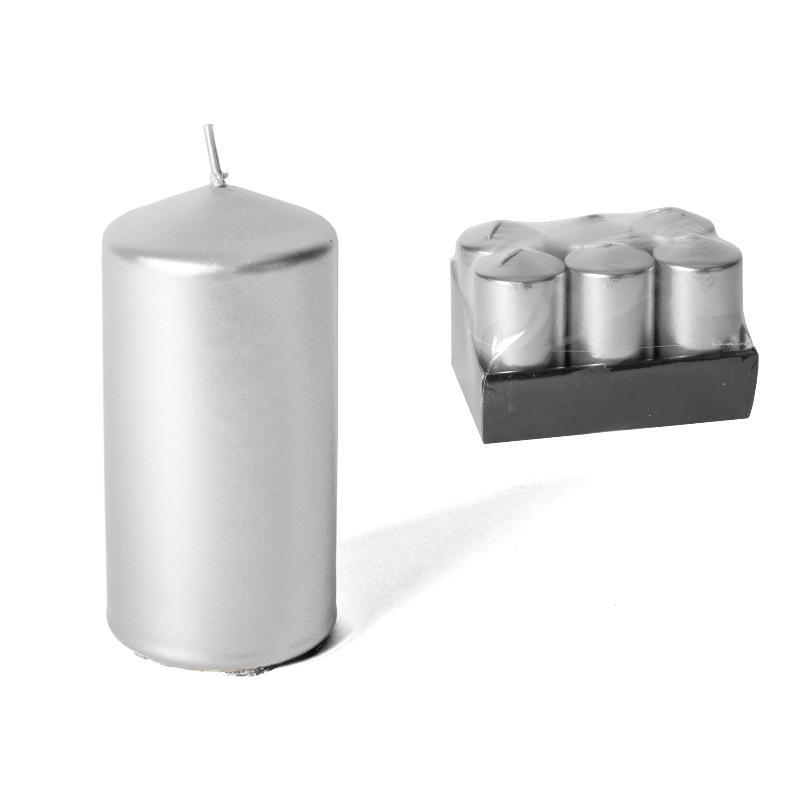 VELA TACO PLATA 12.5X6 CM 278 GR