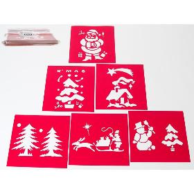 PLANTILLA FIGURAS NAVIDAD 24X22 CM