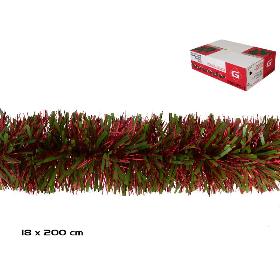 BOA P/A VERDE/ROJO 18X200 CM