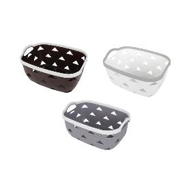 CESTA PVC 3 COL 22*16*11 CM