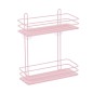 ESTANTE METAL 26*12*31 ROSA