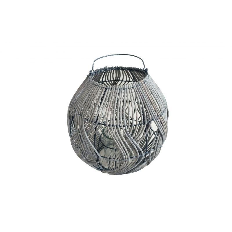 FAROL RATTAN 28*28 CM