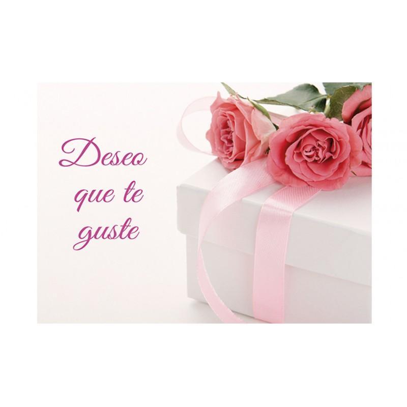MINI CARD DESEO QUE TE GUSTE