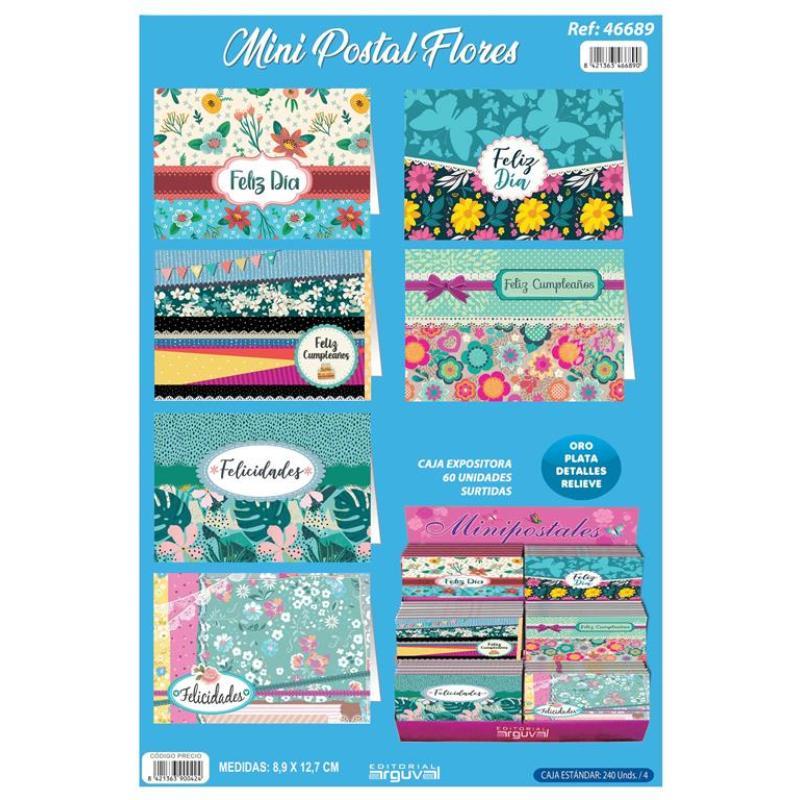 MINI POSTAL FLORAL